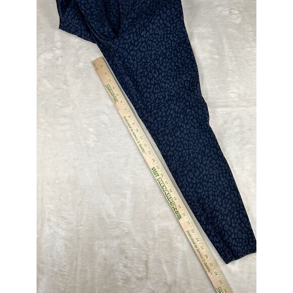Spanx Jeans Jegging Women’s Medium Ankle Leggings Leopard Print Pants High Rise - Picture 5 of 7